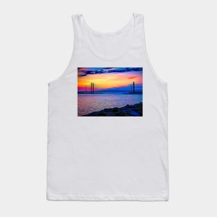 Magenta Morning Expressionism at Indian River Tank Top